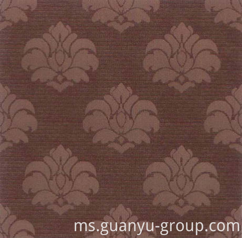 Flower Pattern Metal Look Rustic Tile